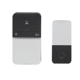 Heath Zenith 18000154 Door Chime Bell, Wireless, Black/White
