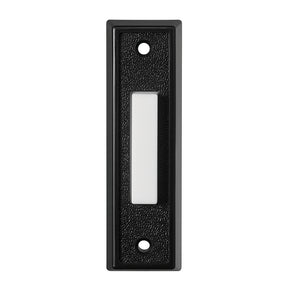 Heath Zenith 18000221 Doorbell Pushbutton, Wired, Black/White