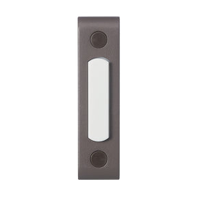 Heath Zenith 18000218 Doorbell Pushbutton, Wired, Metal, Brown, Lighted
