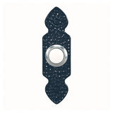 Heath Zenith SL-729 Doorbell Pushbutton, Wired, Plastic, Hammered Black, Lighted