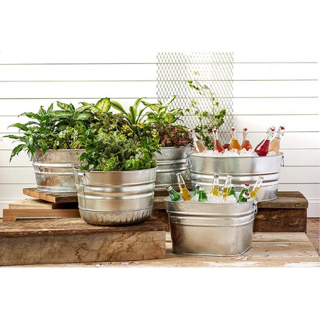 Behrens 9 gal Steel Tub Round