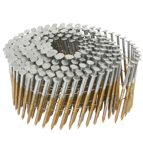 Metabo HPT 12216HHPT Series Framing Nail, Wire Collation, 3 in L, Steel, Bright, Full Round Head, Smooth Shank