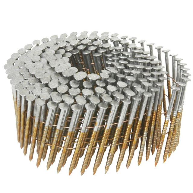 Metabo HPT 12217HHPT Framing Nail, 12D, 3-1/4 in L, 15 ga Gauge, Steel, Basic Bright, Full Round Head