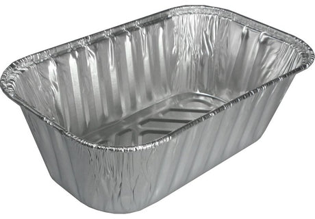 Handi-Foil 20398TL-10 Loaf Pan with Lid, 5.718 in L, 3.312 in W, Aluminum, Pack of 10