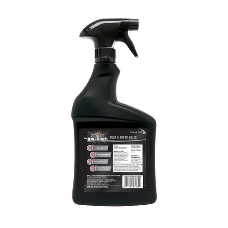 Spectracide ONE-SHOT HG-67184 Weed and Grass Killer, Liquid, Clear/Pale Yellow, 32 fl-oz Bottle