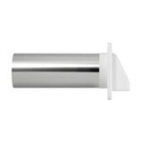 Lambro 604WTP Fresh Air Intake Vent, 4 in Dia, Plastic, White
