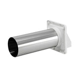 Lambro 604WTP Fresh Air Intake Vent, 4 in Dia, Plastic, White