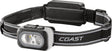 Coast RL20R 30899 Headlamp, ZITHION Rechargeable Battery, LED Lamp, Ultra View Flood, BULLS-EYE Spot Beam