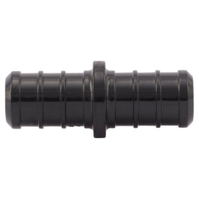 SharkBite UP008A5 Coupling, 1/2 x 1/2 in, Barb, PEX-B, Polymer, Black, 200 psi Pressure
