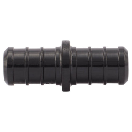 SharkBite UP008A5 Coupling, 1/2 x 1/2 in, Barb, PEX-B, Polymer, Black, 200 psi Pressure