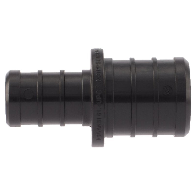 SharkBite UP058A5 Reducing Coupling, 3/4 x 1/2 in, Barb x Crimp, Polymer, 80 to 160 psi, For: PEX and PE-RT Pipes