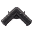 SharkBite UP248A5 Pipe Elbow, 1/2 in, Barb, 90 deg Angle, Polymer, 200 psi Pressure