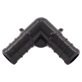 SharkBite UP248A5 Pipe Elbow, 1/2 in, Barb, 90 deg Angle, Polymer, 200 psi Pressure