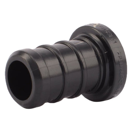 SharkBite UP514A5 Pipe Plug, 1/2 in, Barb, Polymer, Black, 5/PK