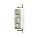 Eaton GF15W-3-L Self-Test GFCI Receptacle, 125 V, 15 A, NEMA: NEMA 5-15R, Back, Side Wiring, White