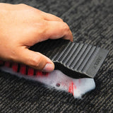 Libman 510 Scrub Brush, 1-1/4 in L Trim, Pet, Red, 7 in W Brush, 7-1/2 in OAL