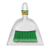 Libman 1031 Whisk Broom with Dustpan, 6-3/4 in Sweep Face, Pet Bristle, 11 in OAL, Plastic Handle
