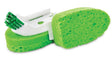 Libman 1133 Glass/Dish Wand Scrub Brush Refill, 1/2 in L Trim, PET Bristle, Green/White