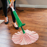 Libman Wonder Series 1229 String Mop Refill, Snap-On, Microfiber, Orange/White