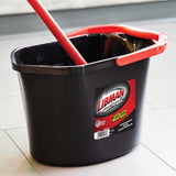 Libman 1272 Utility Bucket, 3.5 gal, 15.81 in Dia, Polymer, Black