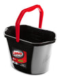 Libman 1272 Utility Bucket, 3.5 gal, 15.81 in Dia, Polymer, Black