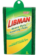 Libman 66 Heavy-Duty Scouring Pad, 6-3/4 in L, 3.88 in W