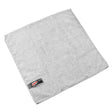 Libman 1262 Cloth, 13-1/2 in L, 13-1/2 in W, Microfiber, Gray