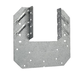 Simpson Strong-Tie H10A H10A2 Hurricane Tie, 6-9/16 in L, 6-1/4 in W, Steel, Galvanized, Fastening Method: Nail, Pack of 50