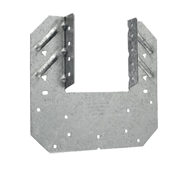 Simpson Strong-Tie H10A H10A2 Hurricane Tie, 6-9/16 in L, 6-1/4 in W, Steel, Galvanized, Fastening Method: Nail, Pack of 50