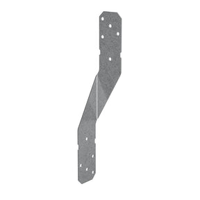 Simpson Strong-Tie H8 H8Z Hurricane Tie, 8 in L, 1-1/4 in W, Steel, ZMAX, Fastening Method: Nail, Pack of 100