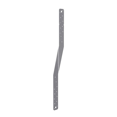 Simpson Strong-Tie HTS HTS20 Heavy Twist Strap, 14 ga Gauge, Steel, Galvanized/Zinc, Pack of 50