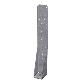 Simpson Strong-Tie HTT HTT5 Heavy Tension Tie, 16 in L, 2-1/2 in W, Steel, Galvanized, Pack of 10