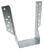 Simpson Strong-Tie HU HU48Z Joist Hanger, 6-13/16 in H, 2-1/2 in D, 3-9/16 in W, 4 x 8 in, Steel, ZMAX, Pack of 25
