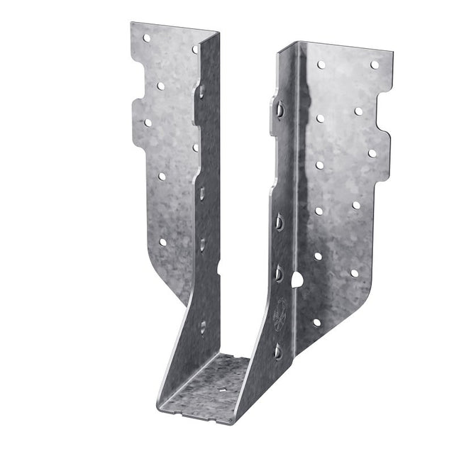 Simpson Strong-Tie HUS HUS28 Joist Hanger, 7-1/16 in H, 3 in D, 1-5/8 in W, 2 x 8 in, Steel, Galvanized/Zinc, Pack of 25
