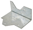 Simpson Strong-Tie L L30 Reinforcing Angle, 3 in H, Steel, Galvanized/Zinc, Pack of 100