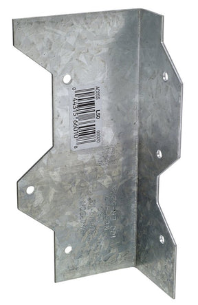 Simpson Strong-Tie L L50 Reinforcing Angle, 5 in H, Steel, Galvanized/Zinc, Pack of 100