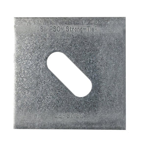 Simpson Strong-Tie LBPS Series LBPS 1/2 Bearing Plate, Steel, Pack of 50