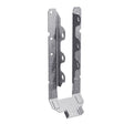 Simpson Strong-Tie LRUZ LRU210Z Rafter Hanger, 8-3/16 in H, 1-15/16 in D, 1-9/16 in W, Steel, ZMAX, Face Mounting, Pack of 25