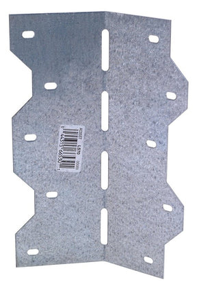 Simpson Strong-Tie LS LS70 Skewable Angle, 6-3/8 in H, Steel, Galvanized/Zinc, Pack of 25