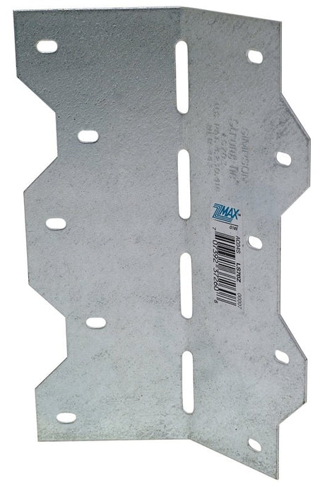 Simpson Strong-Tie LS LS70Z Skewable Angle, 6-3/8 in H, Steel, ZMAX, Pack of 25