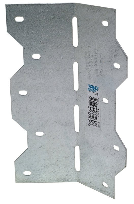 Simpson Strong-Tie LS LS70Z Skewable Angle, 6-3/8 in H, Steel, ZMAX, Pack of 25