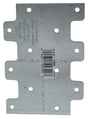 Simpson Strong-Tie LTP LTP4 Lateral Tie Plate, 4-1/4 in W, 3 in H, Steel, Galvanized/Zinc, Pack of 200