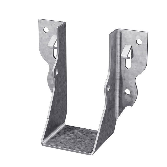 Simpson Strong-Tie LU LU24 Joist Hanger, 3-1/8 in H, 1-1/2 in D, 1-9/16 in W, 2 x 4 in, Steel, Galvanized/Zinc, Pack of 100