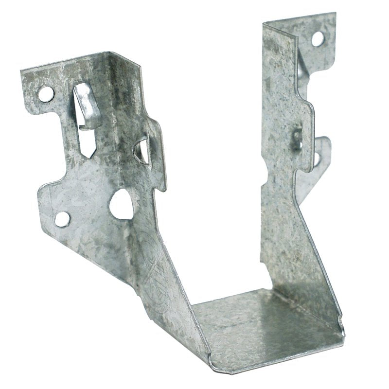 Simpson Strong-Tie LUS Series LUS24Z Joist Hanger, 3-1/8 in H, 1-3/4 in D, 1-9/16 in W, Steel, ZMAX, Face, Pack of 100