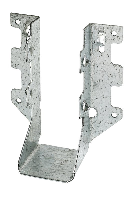 Simpson Strong-Tie LUS Series LUS26 Joist Hanger, 4-3/4 in H, 1-3/4 in D, 1-9/16 in W, Steel, Galvanized, Face, Pack of 100