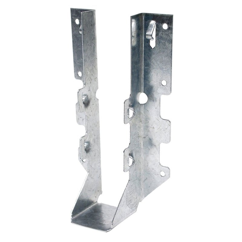 Simpson Strong-Tie LUS Series LUS28 Joist Hanger, 6-5/8 in H, 1-3/4 in D, 1-9/16 in W, Steel, Galvanized, Face, Pack of 50