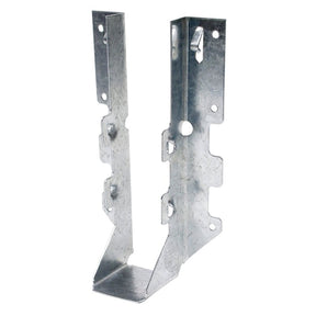 Simpson Strong-Tie LUS Series LUS28 Joist Hanger, 6-5/8 in H, 1-3/4 in D, 1-9/16 in W, Steel, Galvanized, Face, Pack of 50