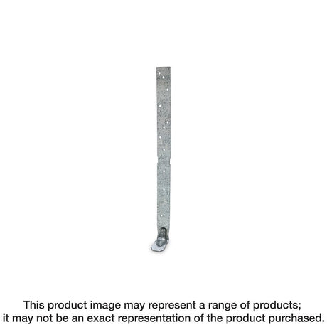 Simpson Strong-Tie META META16 Truss Anchor, 12 in L, Steel, Zinc Galvanized, Pack of 100