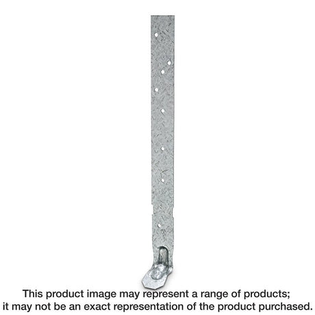 Simpson Strong-Tie META META20 Truss Anchor, 16 in L, Steel, Zinc Galvanized, Pack of 100