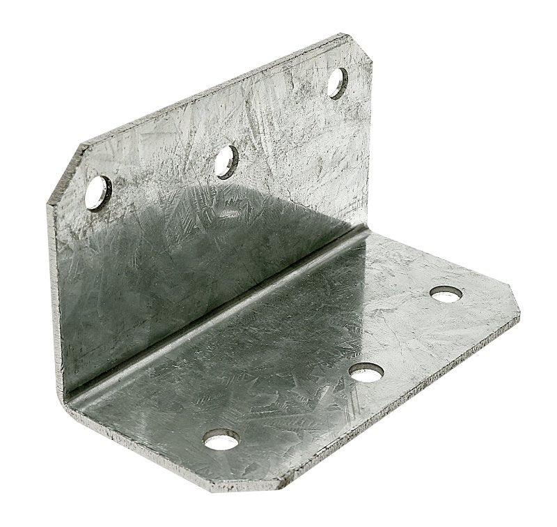 Simpson Strong-Tie ML Series ML24Z Angle, 2 in W, 2 in D, 4 in H, Steel, ZMAX, Pack of 15